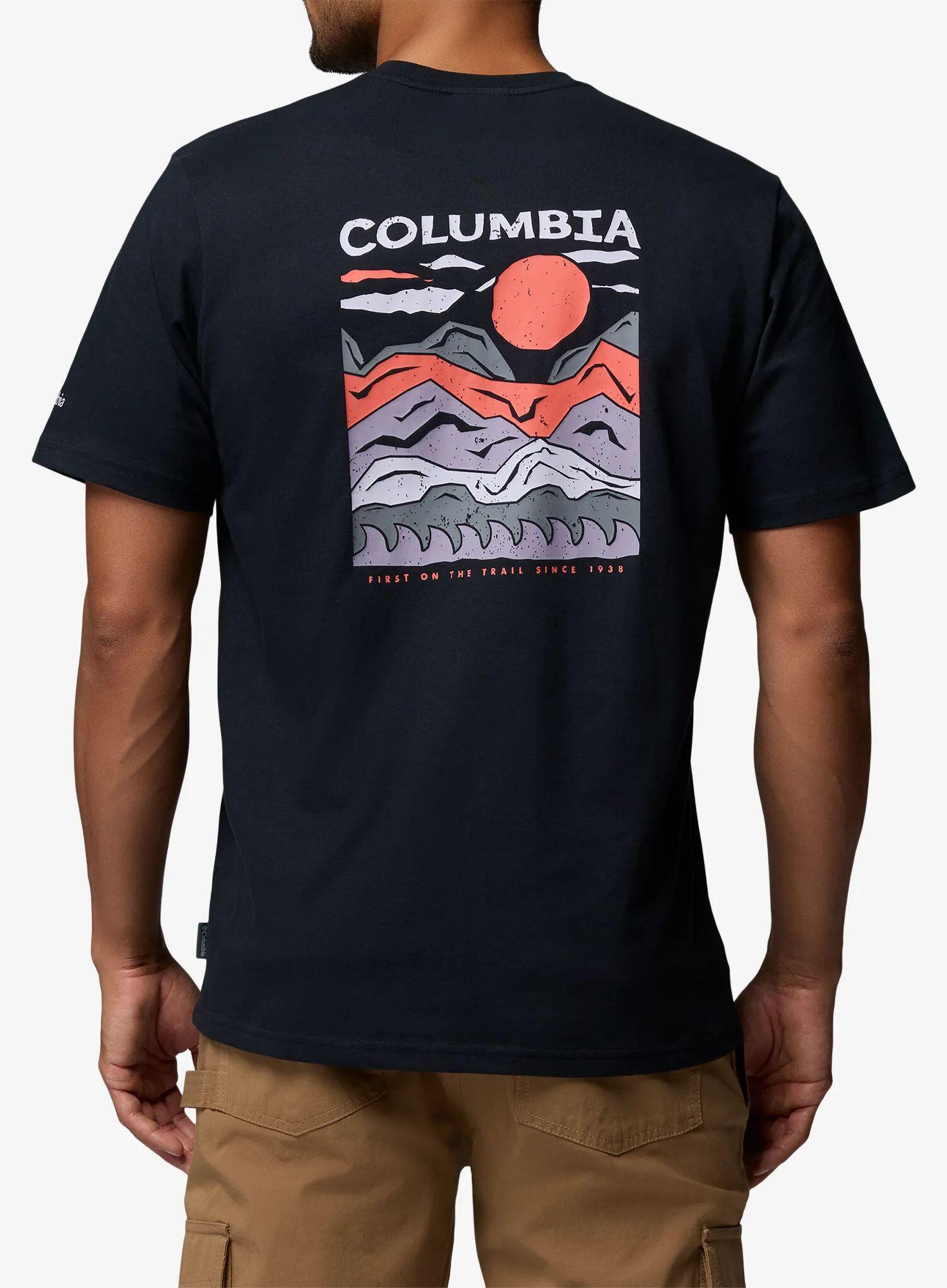 Camiseta de trekking masculina Columbia Explorers Canyon Back 2/6
