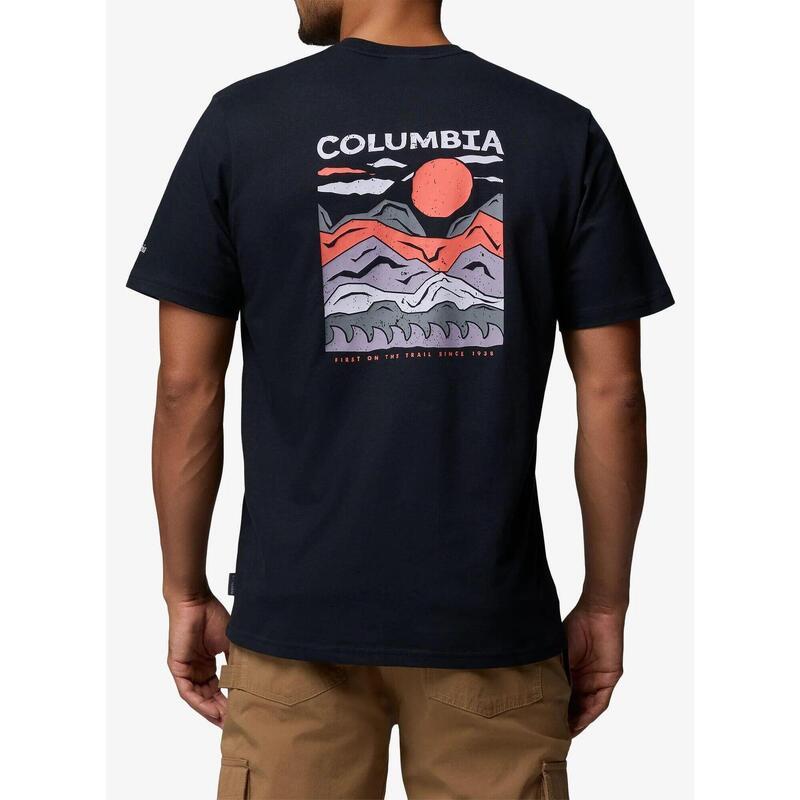 Tricou de drumeție pentru bărbați Columbia Explorers Canyon Back