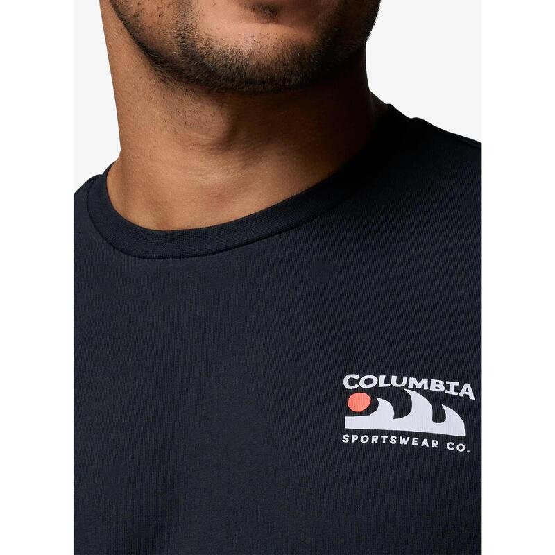 Tricou de drumeție pentru bărbați Columbia Explorers Canyon Back