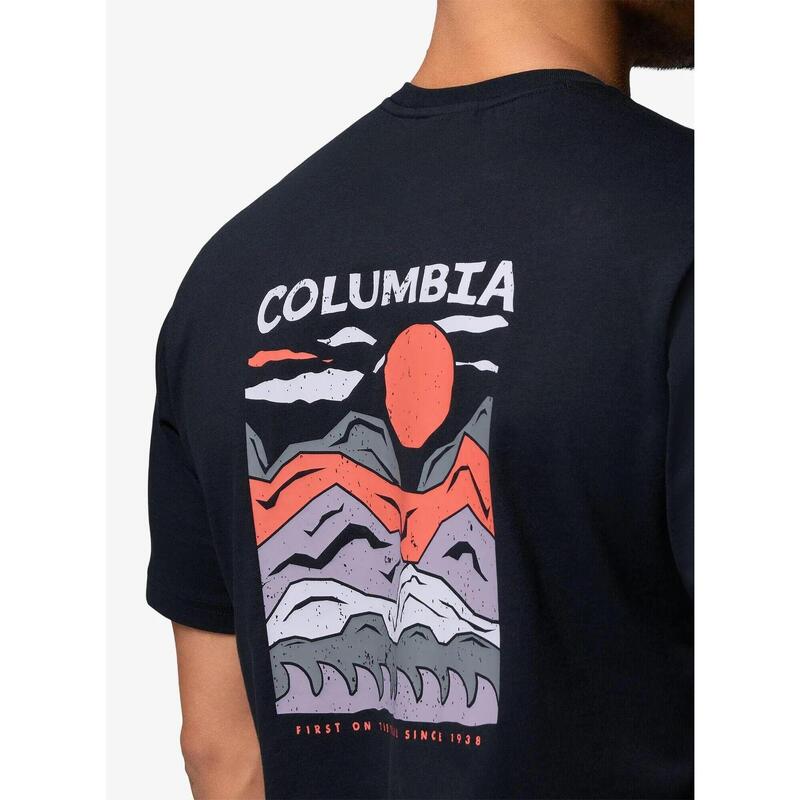 Tricou de drumeție pentru bărbați Columbia Explorers Canyon Back
