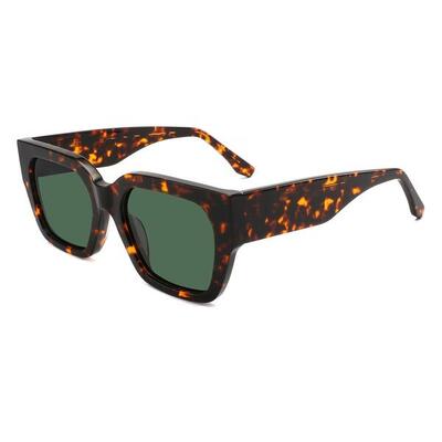Zonnebril sexton 9601-2 gepolariseerd van acetaat unisex 52 mm