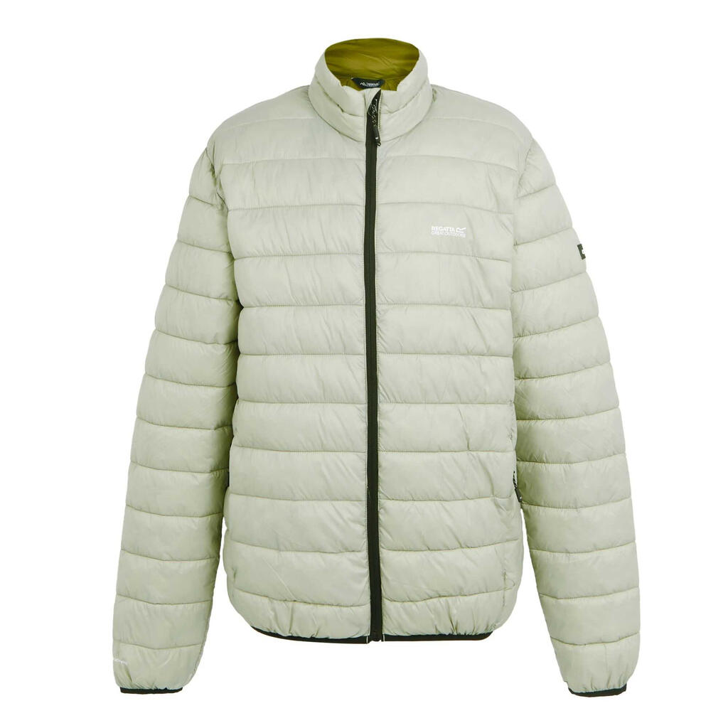 Mens Marizion Padded Jacket (Abbeystone/Nephrite Green)