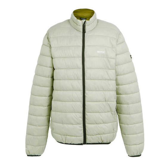 Veste Matelassée MARIZION Homme (Blanc Cassé / Vert Néphrite)