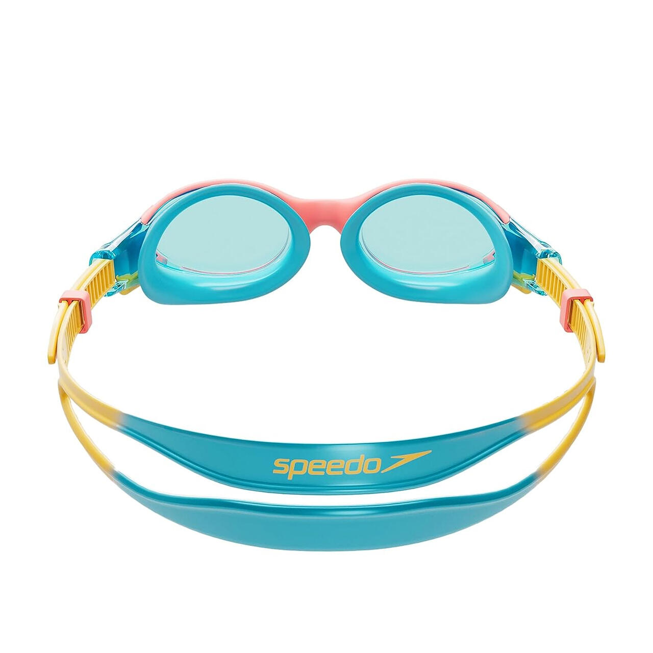 Lunettes De Natation BIOFUSE 2.0 Enfant (Rouge / Bleu) 2/4