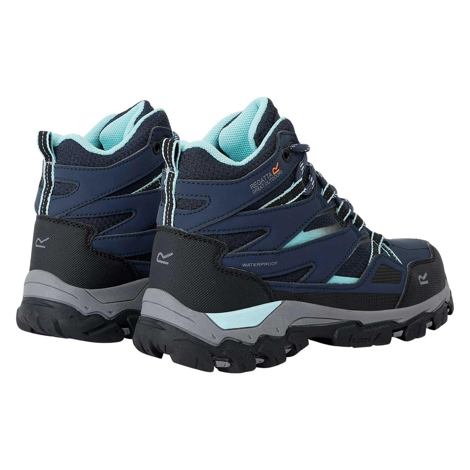 Childrens/Kids Holcombe III Walking Boots (Navy/Aruba Blue) 2/5