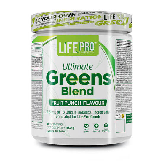 Ultimative Grünmischung – 450 g LifePRO Fruchtpunsch