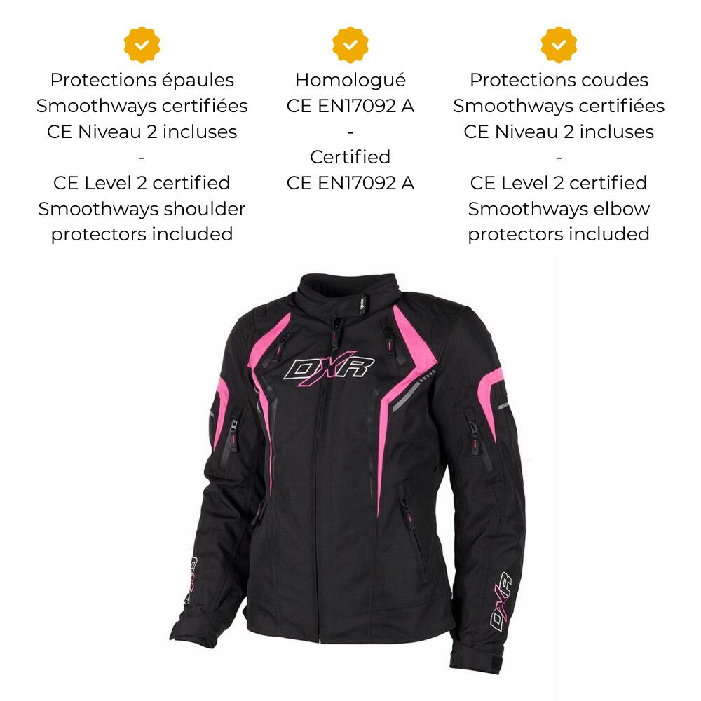 Blouson Moto FEMME Certifié | JULIA MOTOBLOUZ 3/7