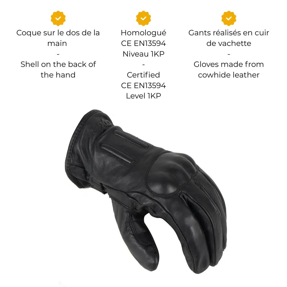 Gants moto homologués CE TRIPTIK 5/7
