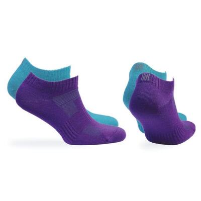 2 paar merino wol, anti blaren wandelsokken - snelle vochtopname - sheldon lc