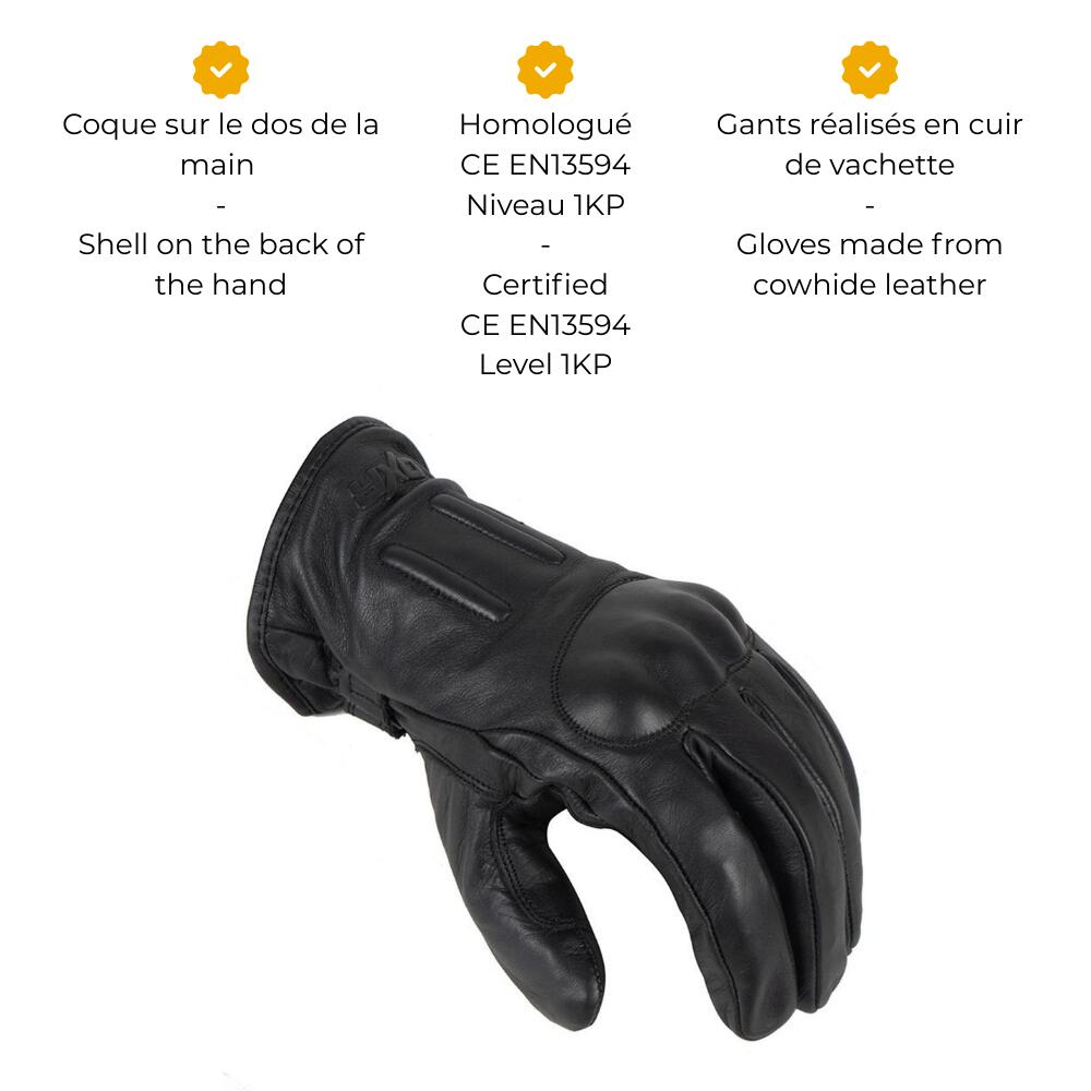Gants Moto Homologués CE TRIPTIK MOTOBLOUZ 3/7