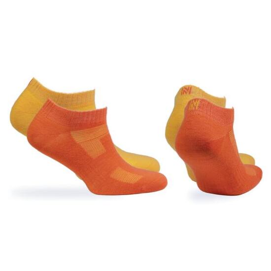 2 paires chaussettes laine mérinos -Anti-ampoules - Absorption rapide-Sheldon LC