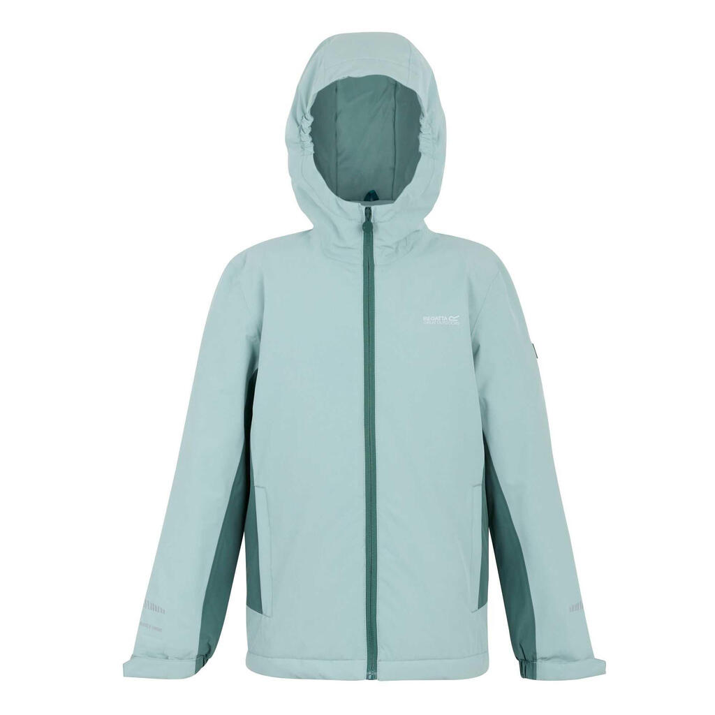 Childrens/Kids Hurdle Insulated Waterproof Jacket (Green Haze/Spruce Green)