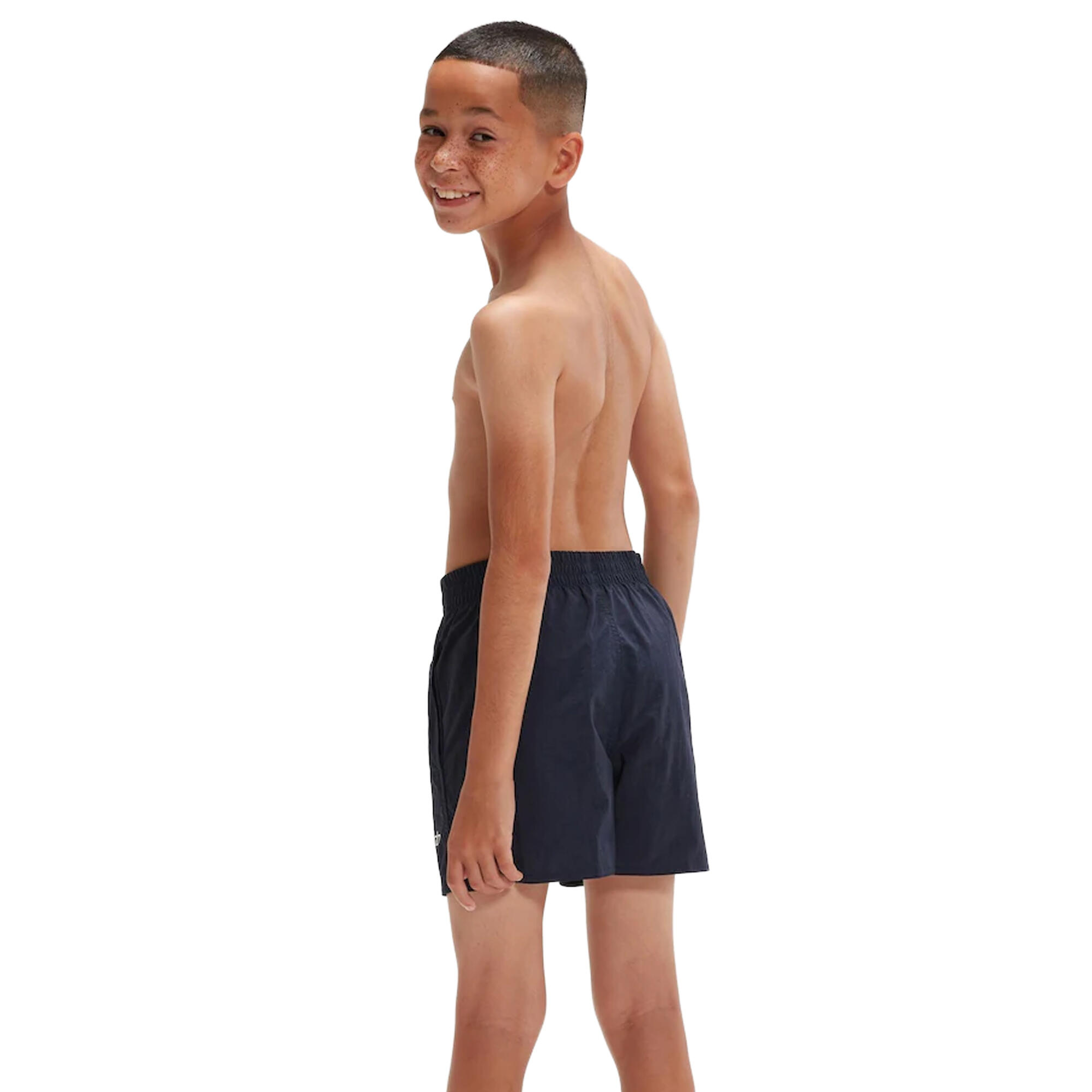"Essential" Badeshorts für Kinder Marineblau 3/4