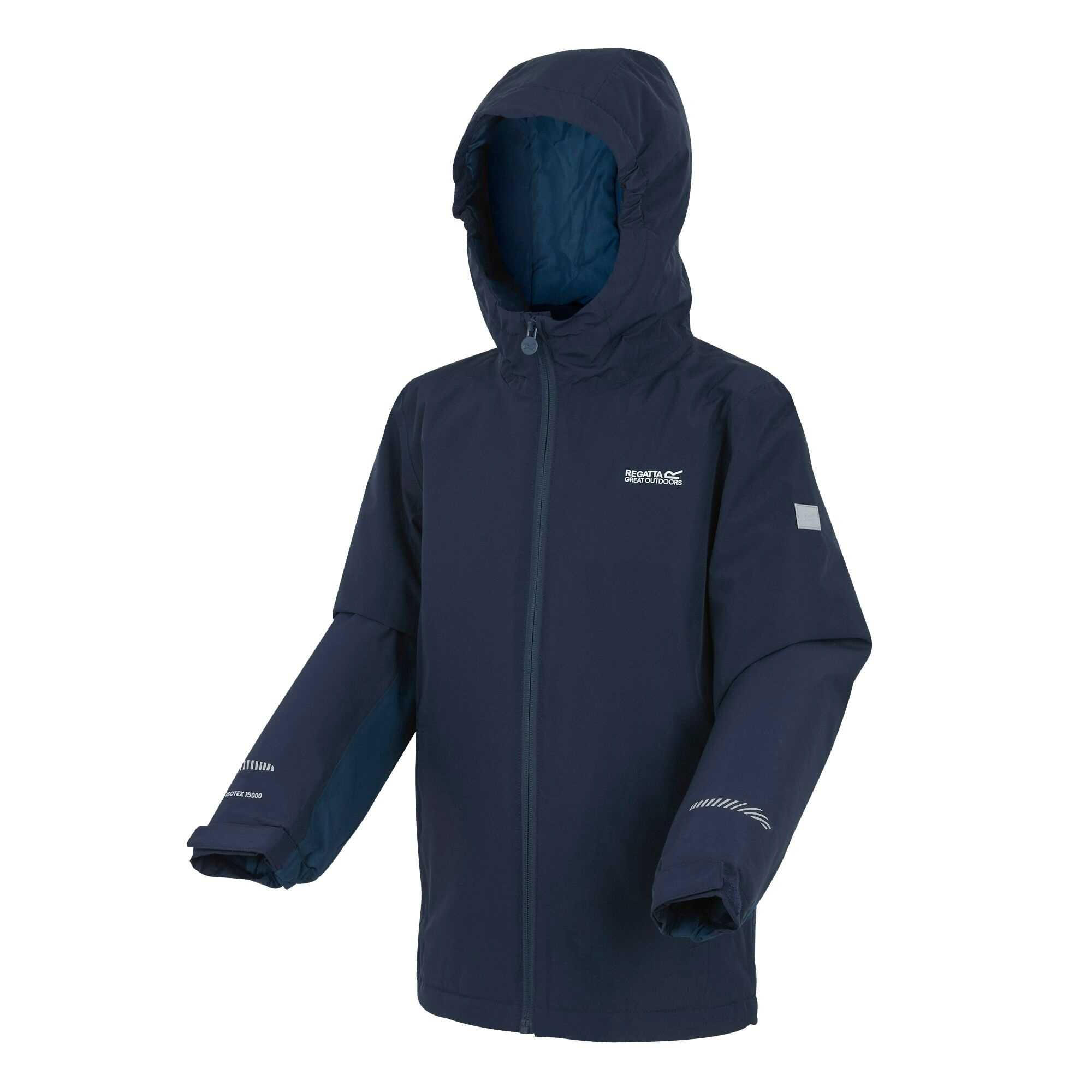 Veste Imperméable Isolante HURDLE Enfant (Bleu Marine / Bleu Nuit) 3/5