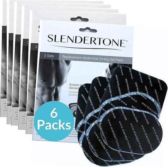 SLENDERTONE ELECTRODES POUR CEINTURE 6 PACKS