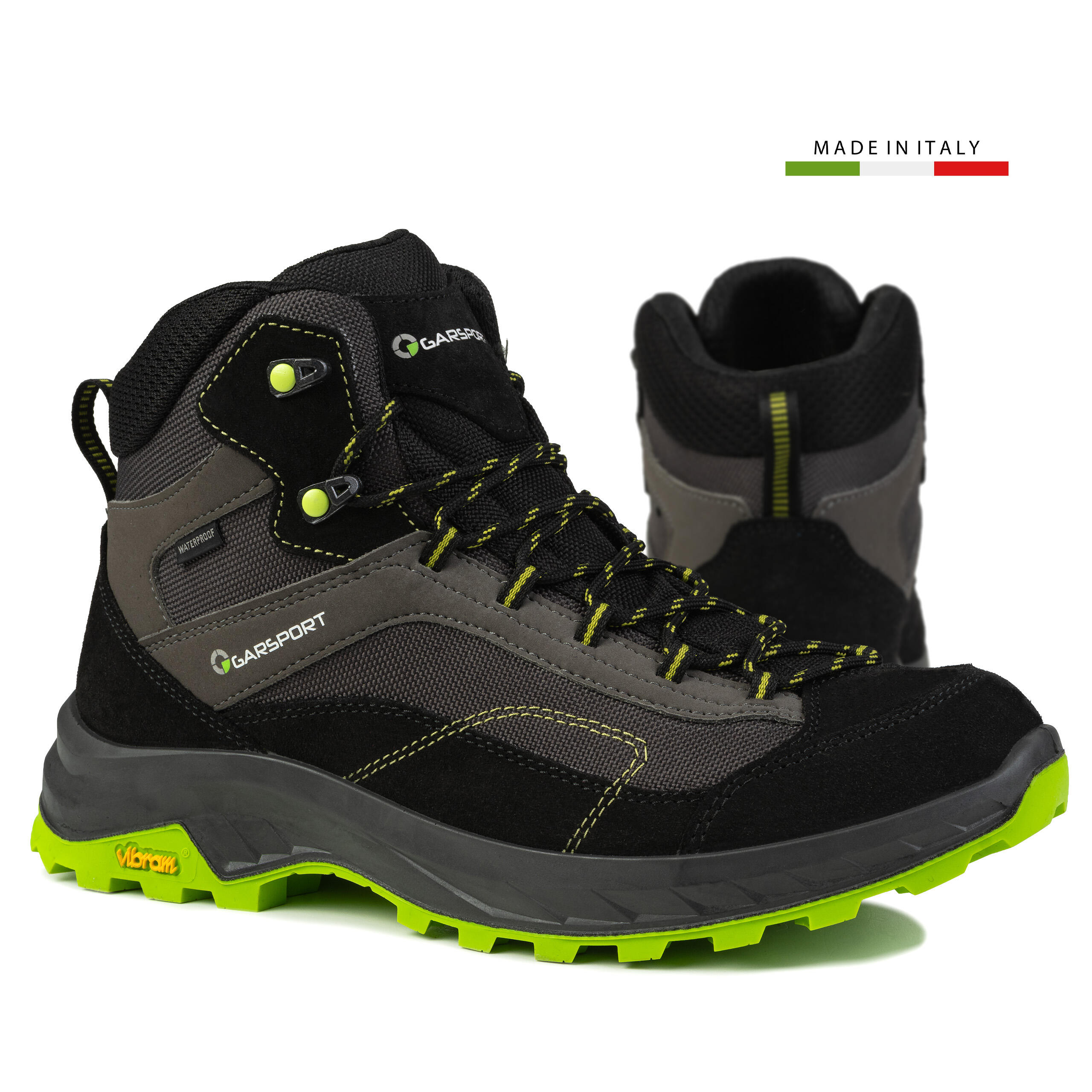 Bottes Trekking Garsport Avereau Mid Imperméable Noir 7/7