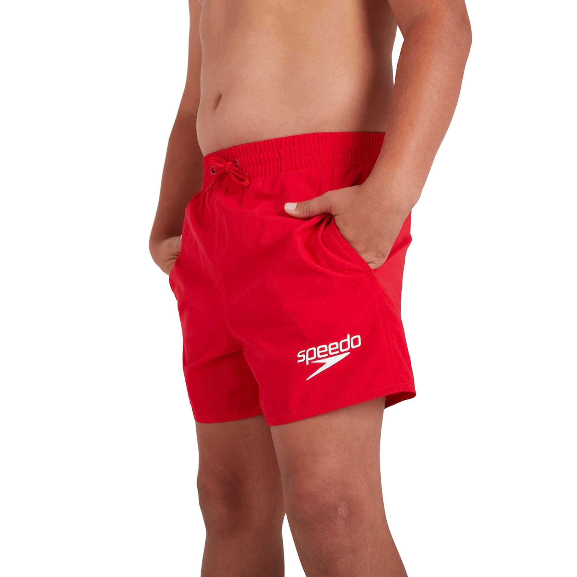 "Essential" Badeshorts für Kinder Rot 4/4