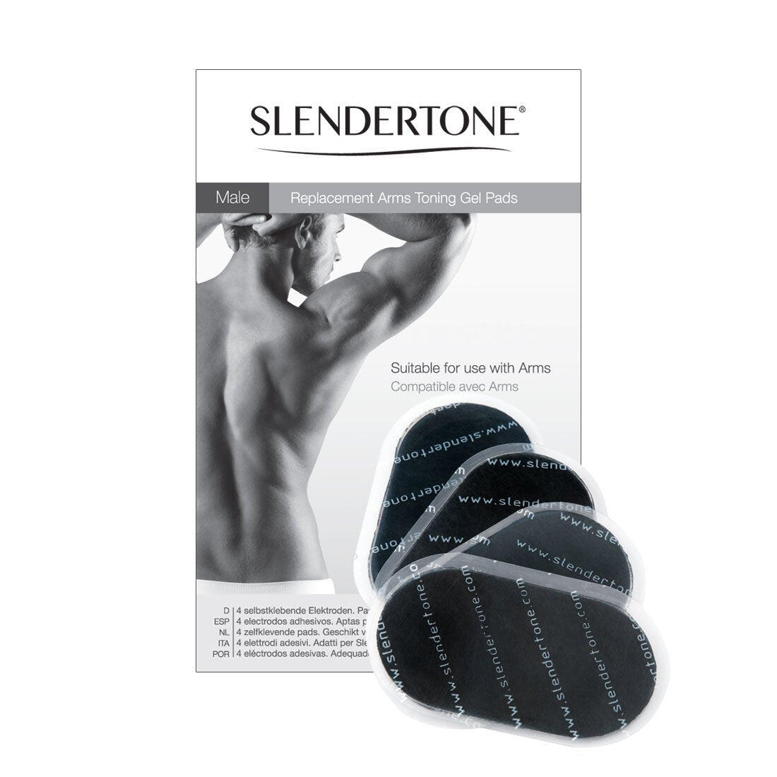 REPUESTO GEL SLENDERTONE BRAZOS HOMBRE, CAMBIO CADA 20-30 USOS 2/2