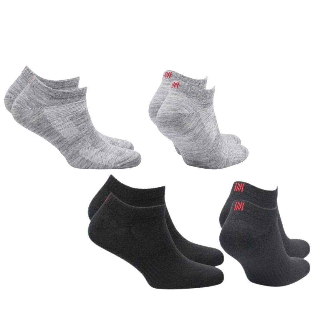 4 pares meias de caminhada lã merino - Antibolhas - Secagem rápida - Sheldon LC 4/4
