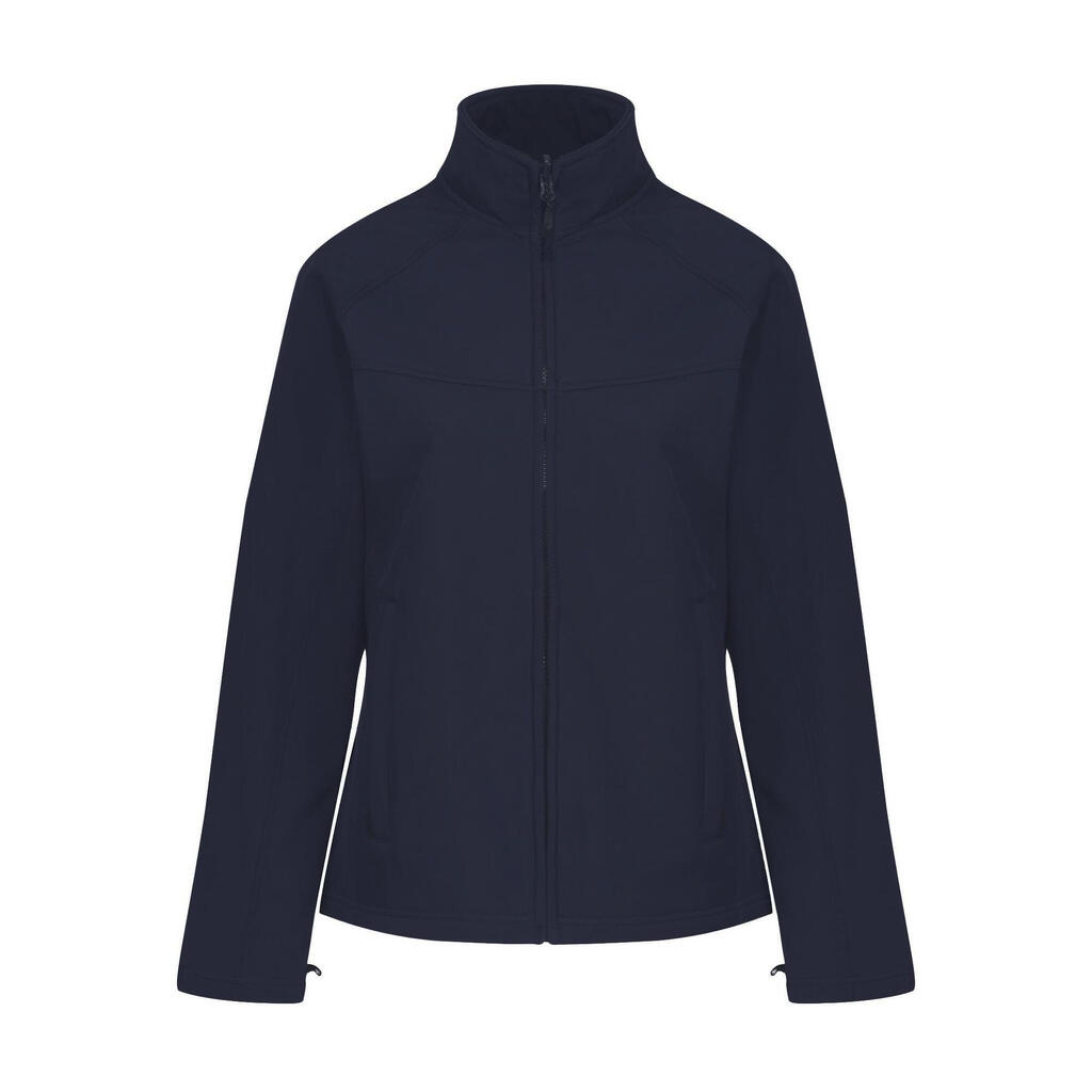 Ladies Uproar Softshell Wind Resistant Jacket (Navy)
