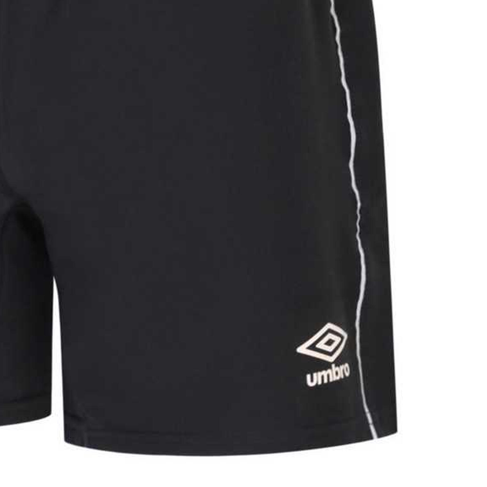 RugbyShorts für Training Kinder Schwarz 3/4