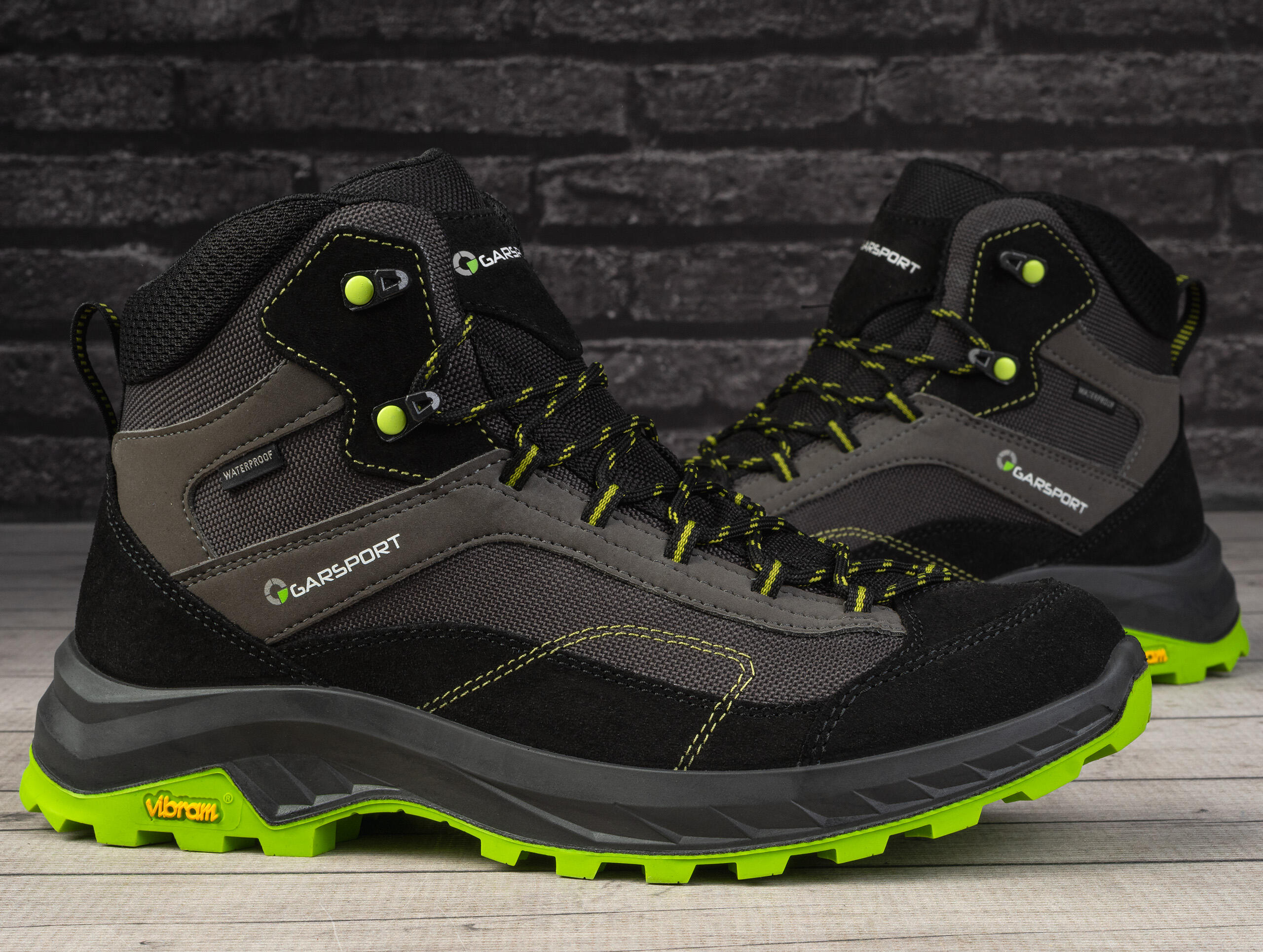 Bottes Trekking Garsport Avereau Mid Imperméable Noir 2/7
