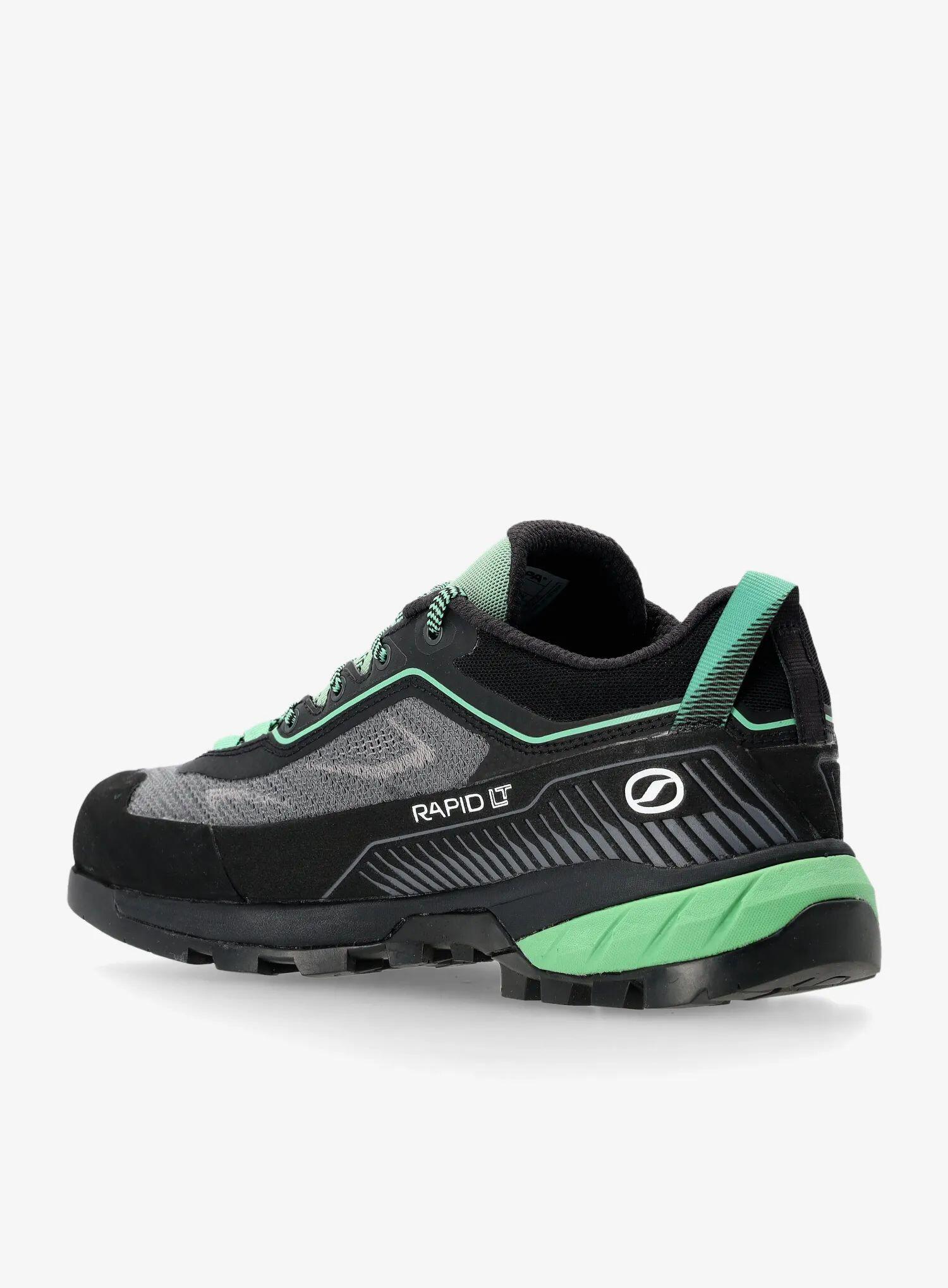 Zustiegsschuhe Rapid LT WMN anthracite-light green 6/7