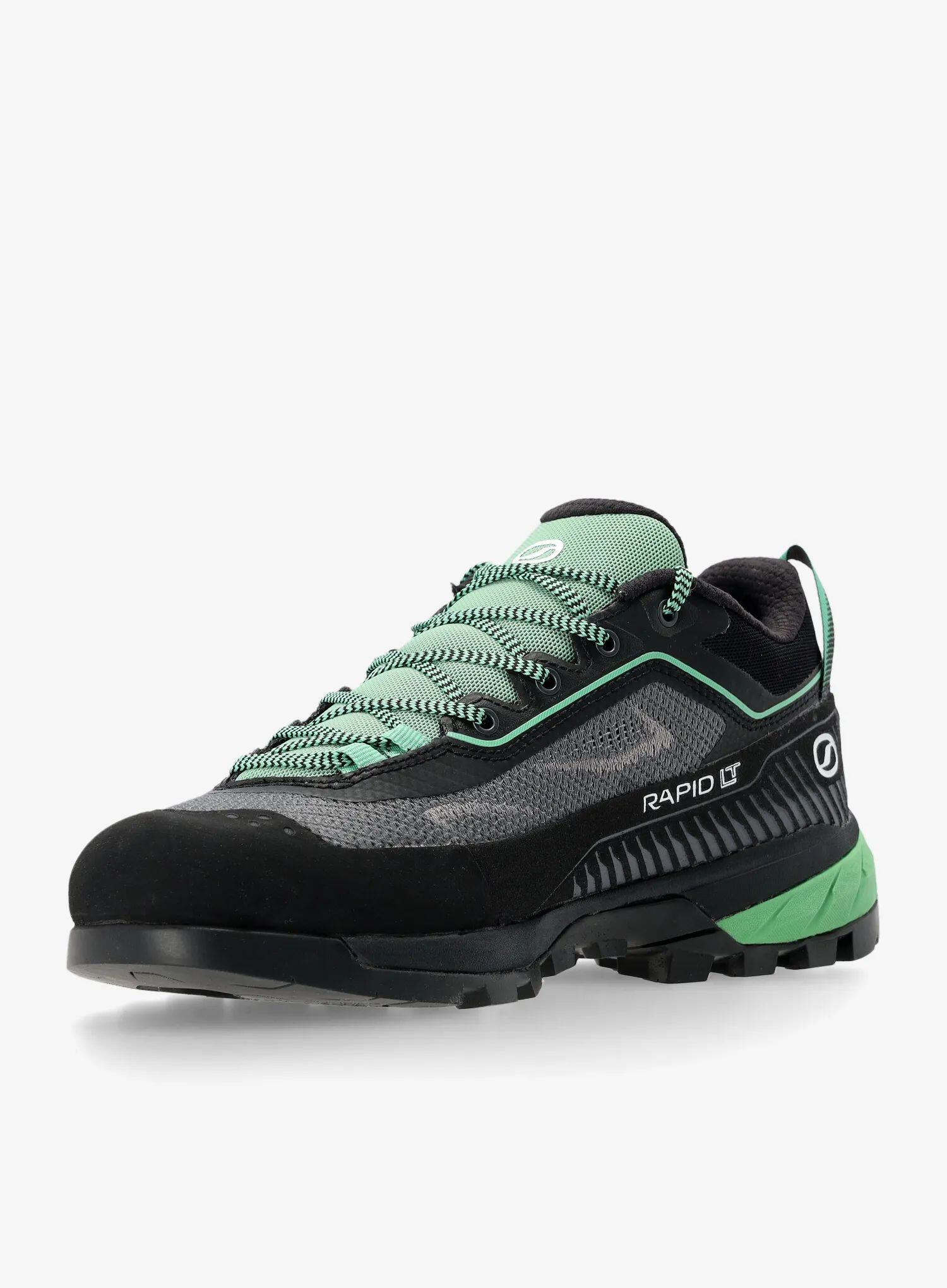 Zustiegsschuhe Rapid LT WMN anthracite-light green 5/7