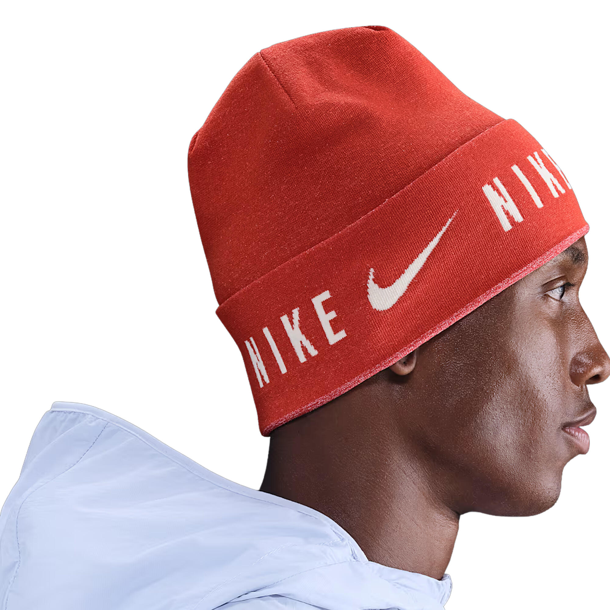 Berretto Lavorato A MagliaDriFIT Nike U Rosso 4/4