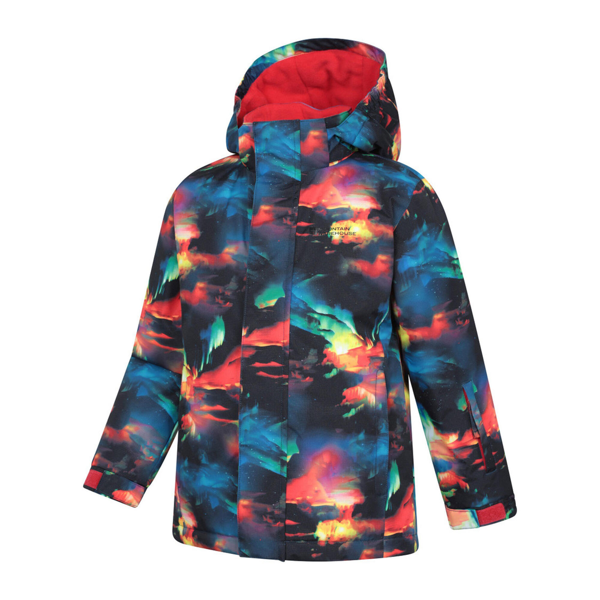 "Mogal" Skijacke für Kinder Rot 3/4