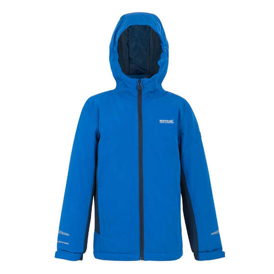Veste Imperméable HURDLE Enfant (Bleu Plongée / Denim Sombre)