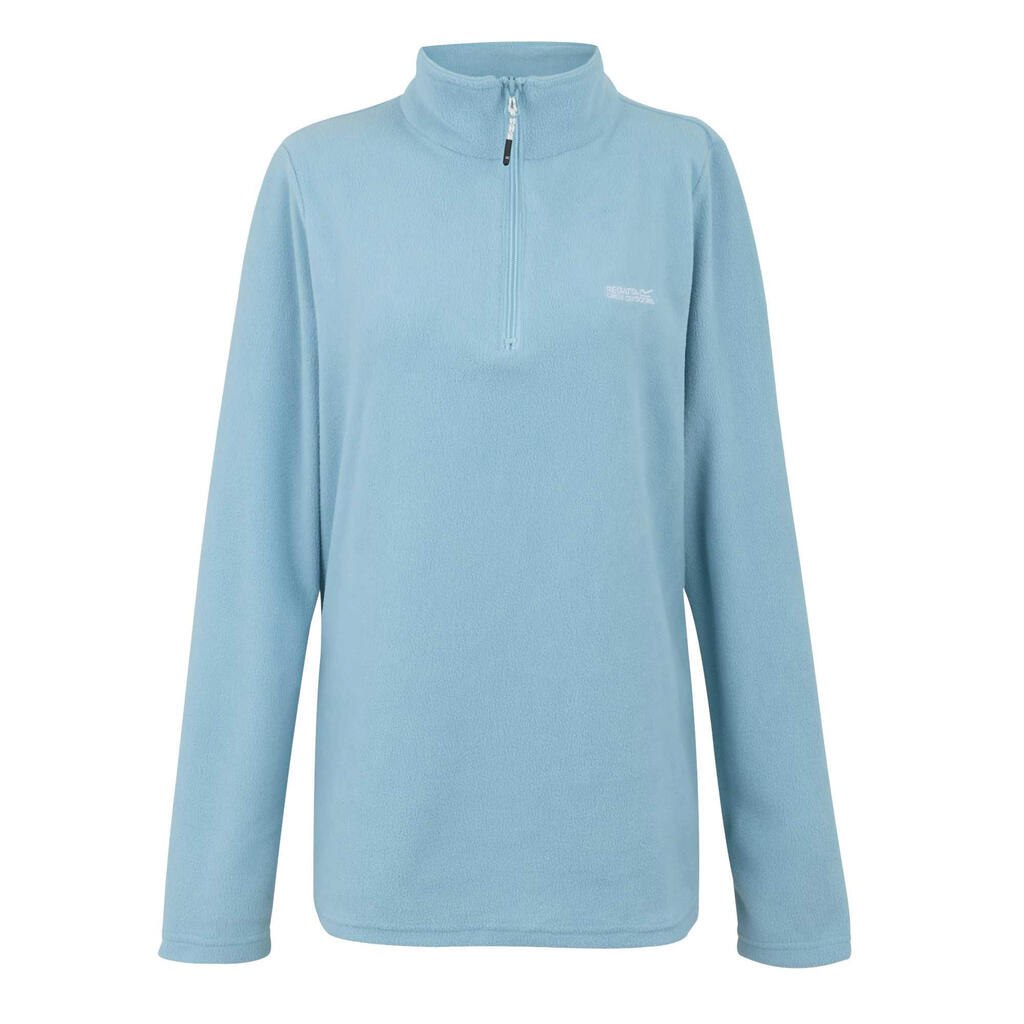 Great Outdoors Womens/Ladies Sweetheart 1/4 Zip Fleece Top (Nordic Blue)