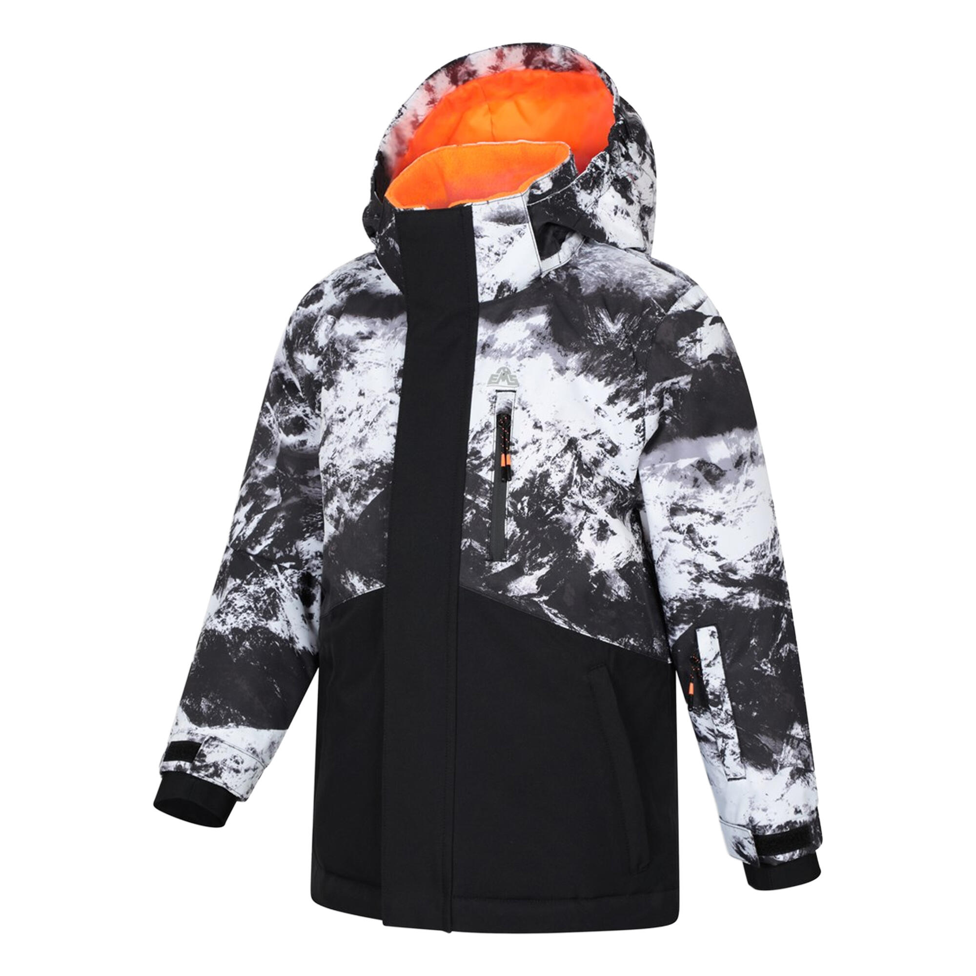 "Himalayan" Skijacke für Kinder Dunkelgrau 3/4