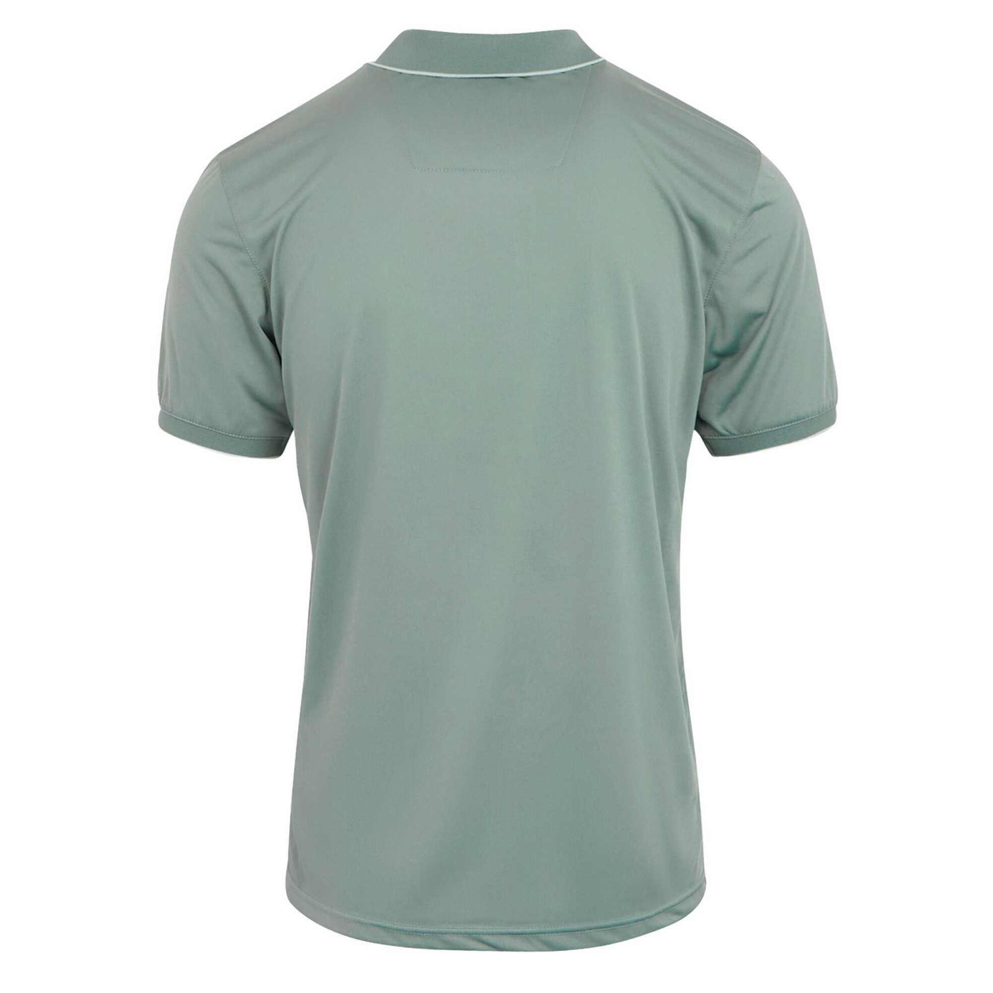 Poloshirt Remex II kurzärmlig Herren Gletscher unifarben 2/4