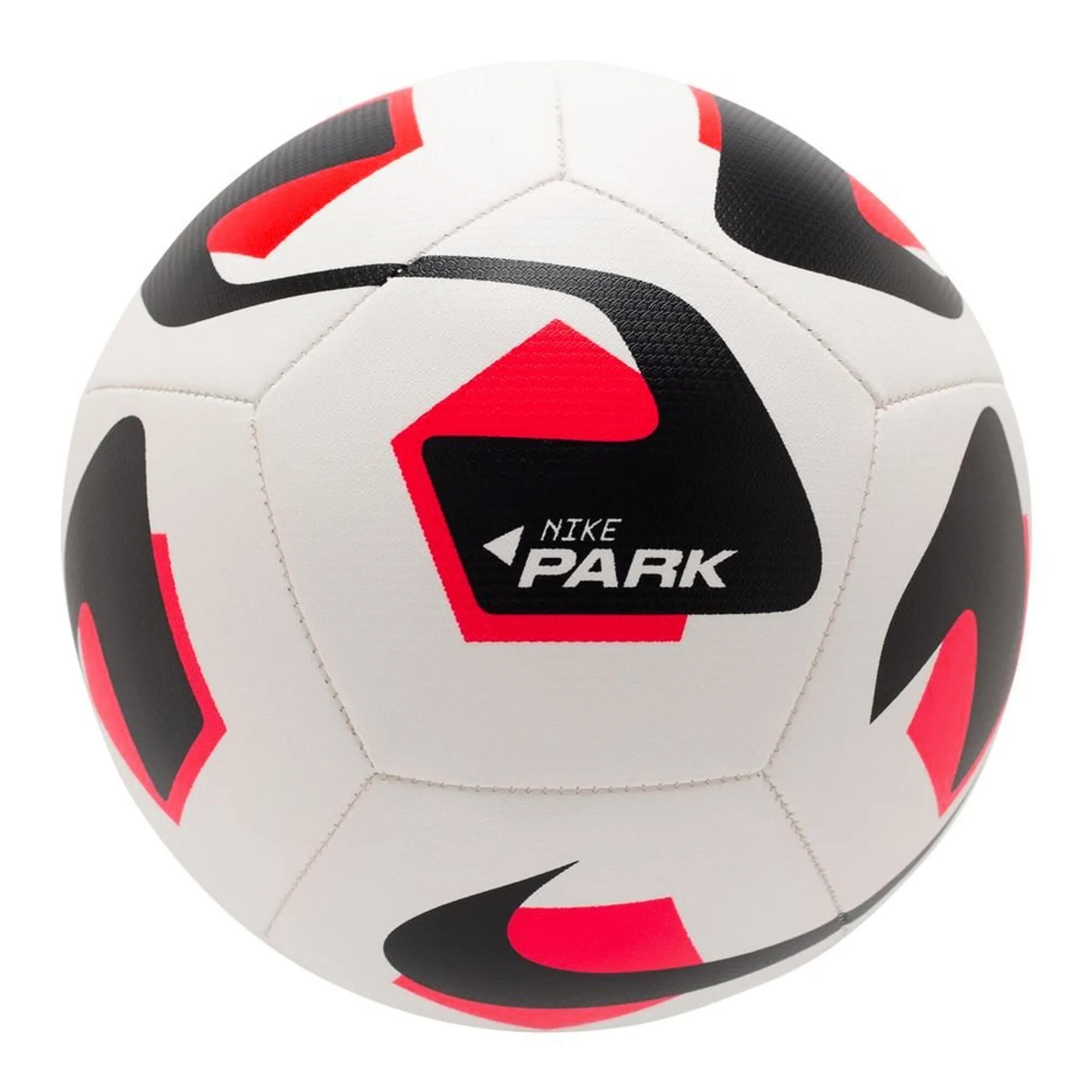 Ballon De Foot PARK 2.0 (Blanc / Rouge) 3/4