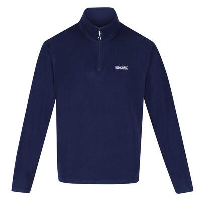 Geweldig voor buiten heren thompson half zip fleece sweater (donkergrijs)