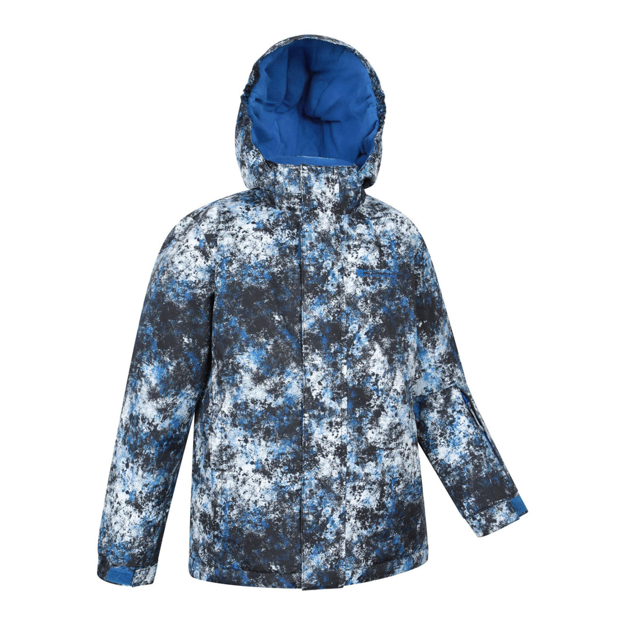 Childrens/Kids Mogal Geometric Ski Jacket (White) 4/4