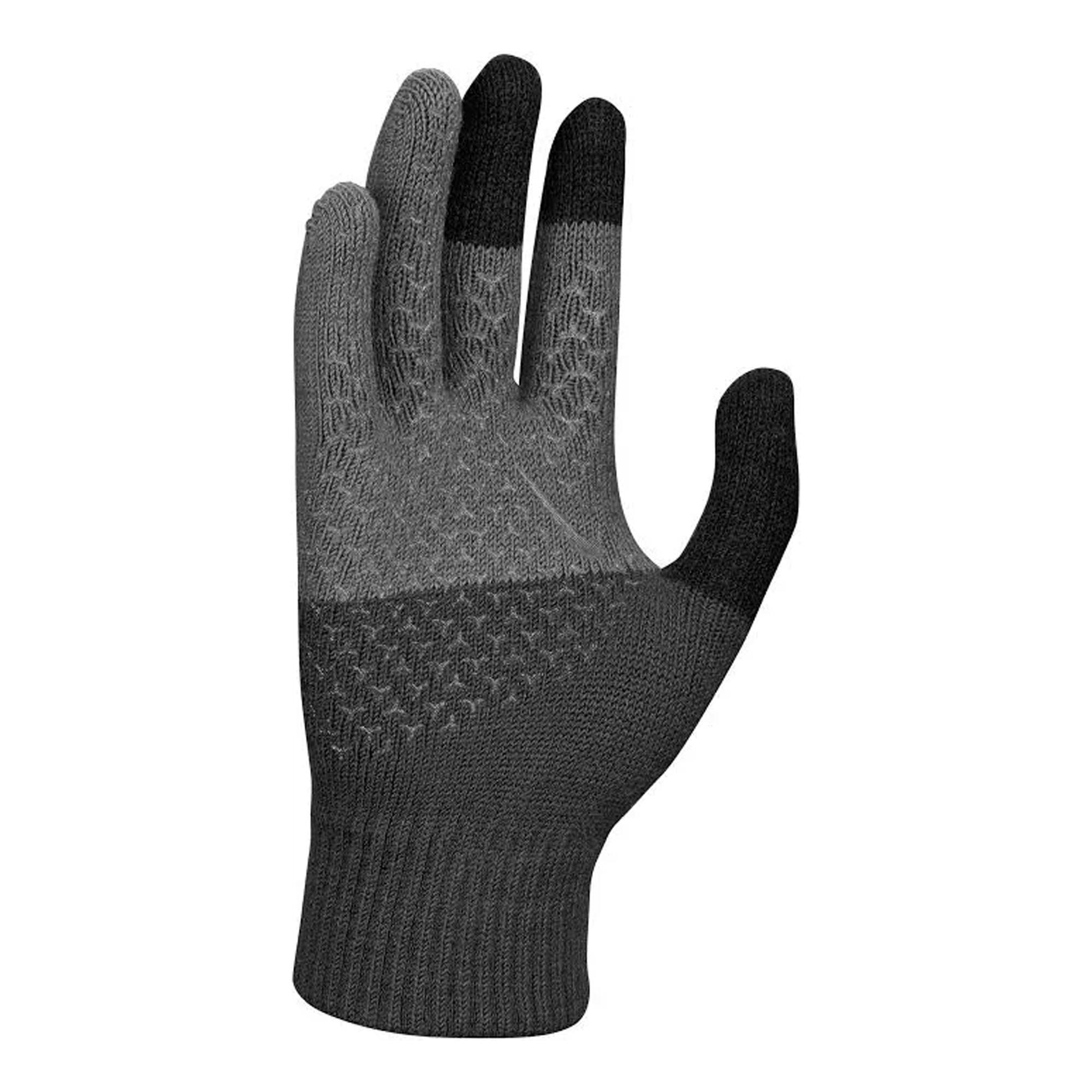 HerrenDamen Unisex Winterhandschuhe Damen und Herren Anthrazit/Schwarz 2/4
