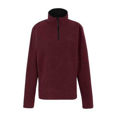 Geweldig voor buiten heren thompson half zip fleece sweater (donkergrijs)