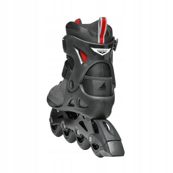 Męskie łyżworolki Rollerblade Macroblade 84 Dark Grey / Red 3/6