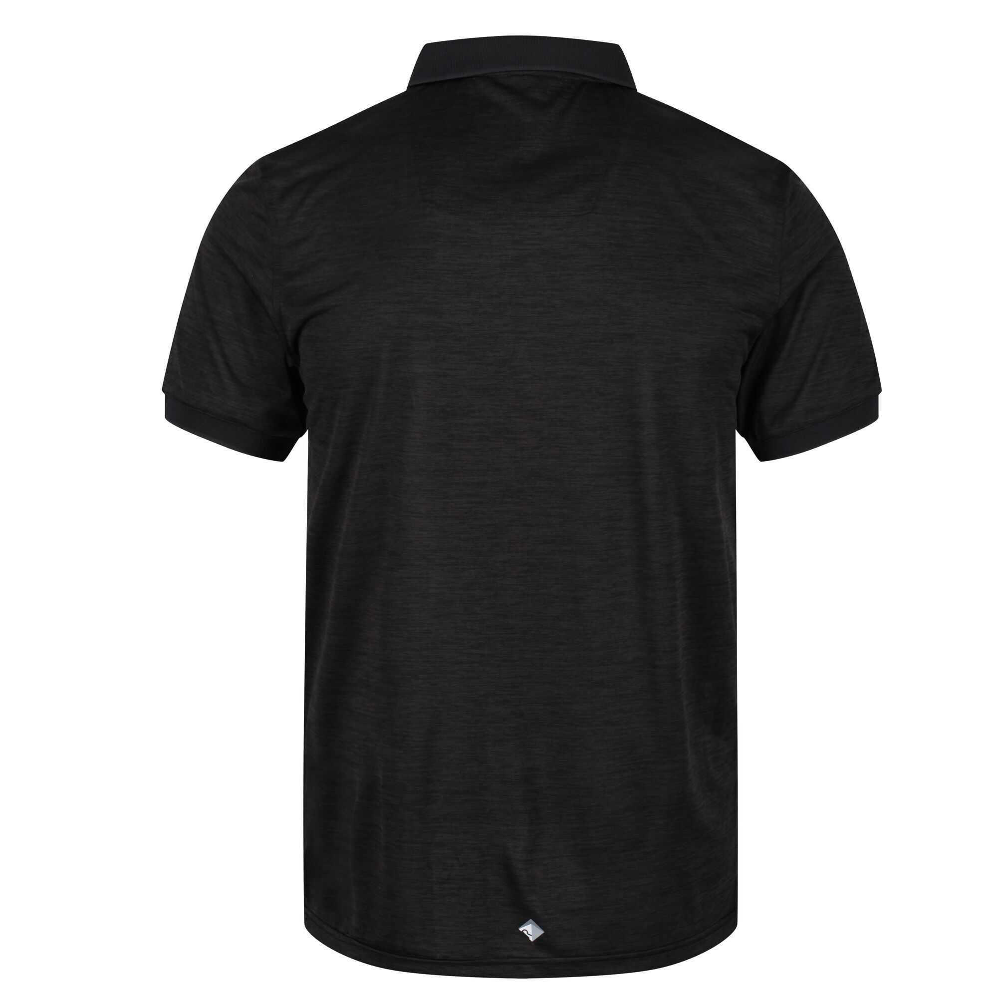 Poloshirt Remex II kurzärmlig Herren Schwarz 2/5