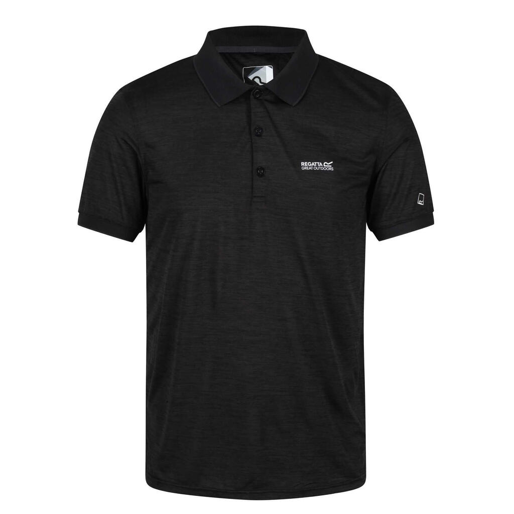 Mens Remex II Jersey Polo Shirt (Black)