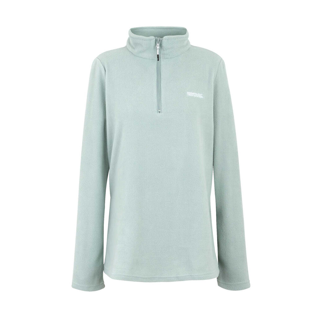 Great Outdoors Womens/Ladies Sweetheart 1/4 Zip Fleece Top (Green Haze)