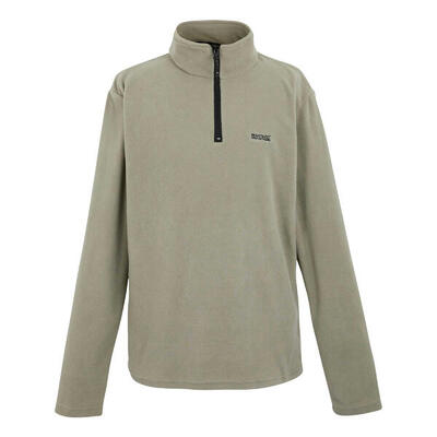 Geweldig voor buiten heren thompson half zip fleece sweater (donkergrijs)