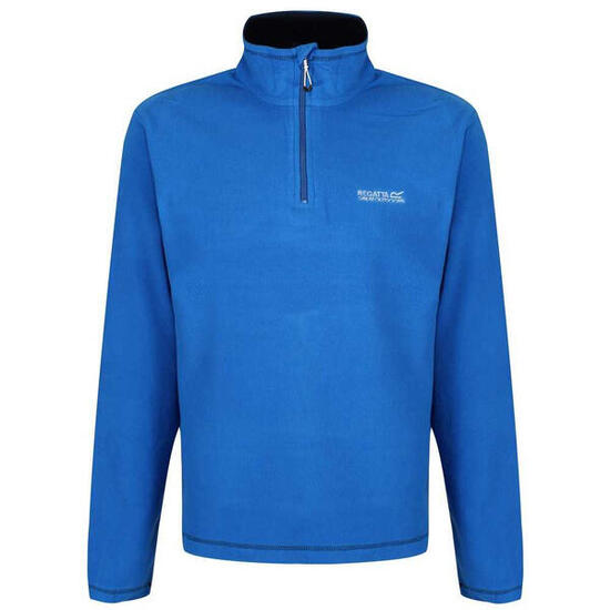 Great Outdoors Maglia In Pile Con Cerniera Sul Collo Uomo Regatta Thompson Blu