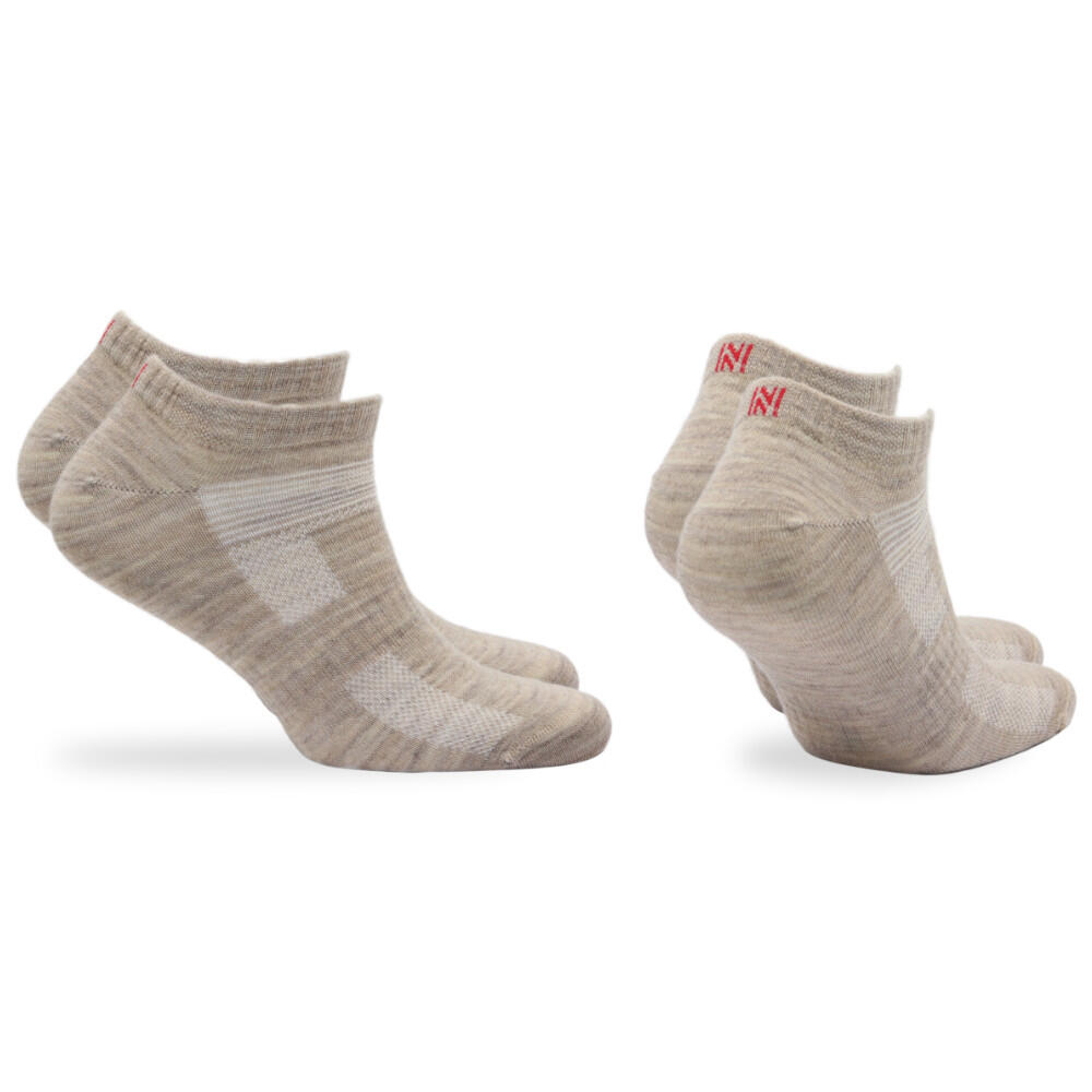 4 Paar Merino Woll-Wandersocken - Blasenfrei - Schnell trocknend - Sheldon LC 3/4