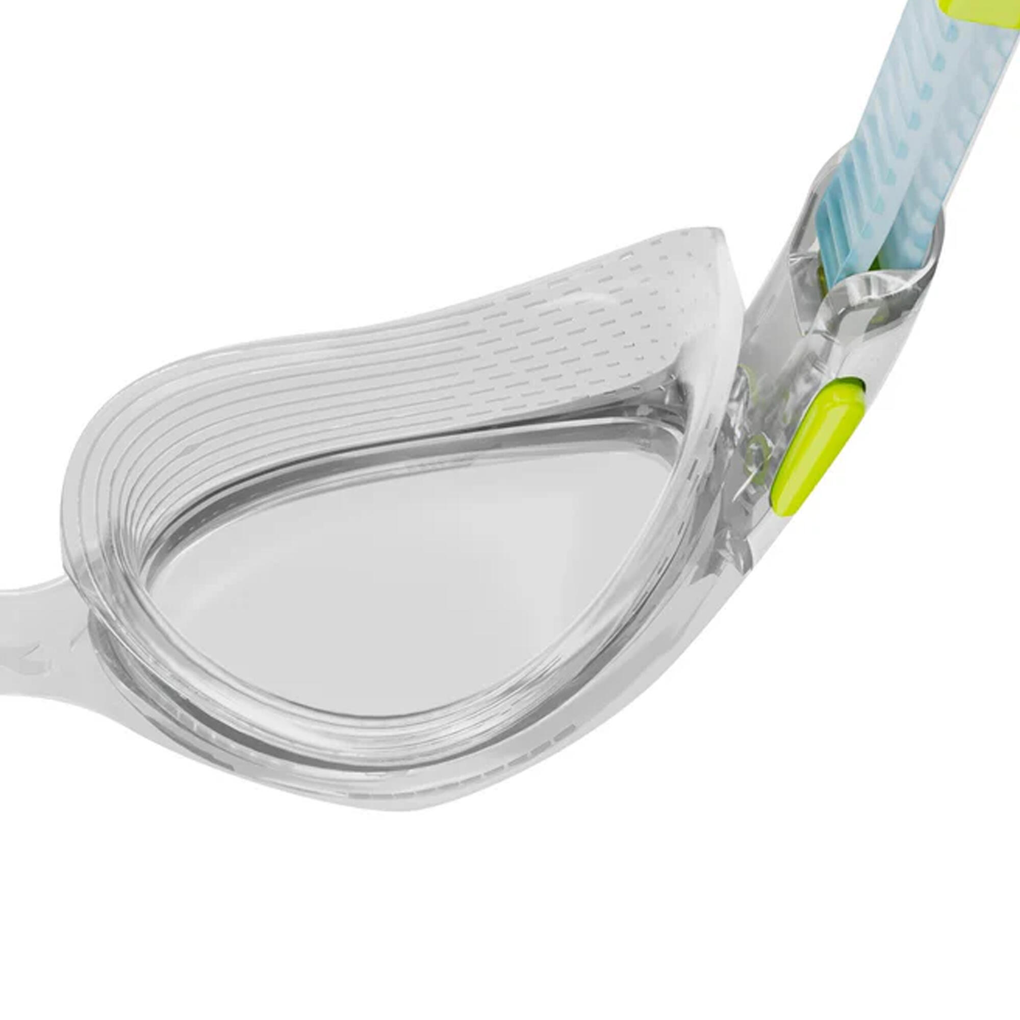 "Biofuse 2.0" Schwimmbrille 2024 für Damen Transparent/Blau 4/4