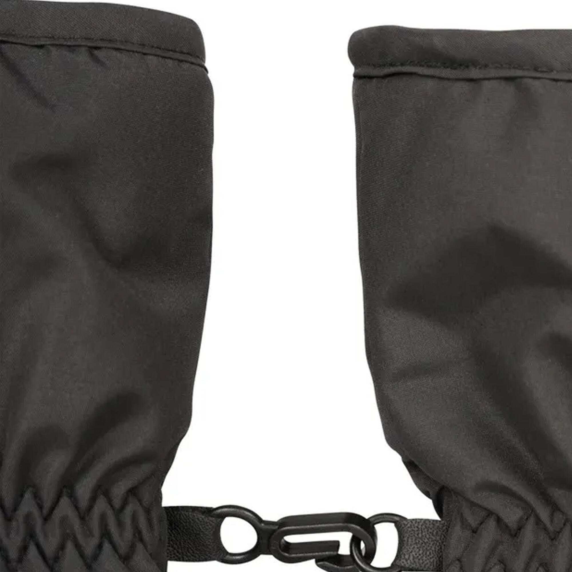 Mens Ski Gloves (Black) 4/4