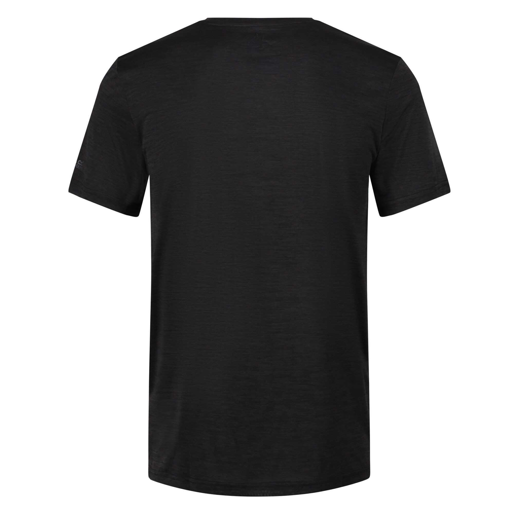 Tshirt Manches Courtes FINGAL EDITION Homme (Noir Chiné) 2/5