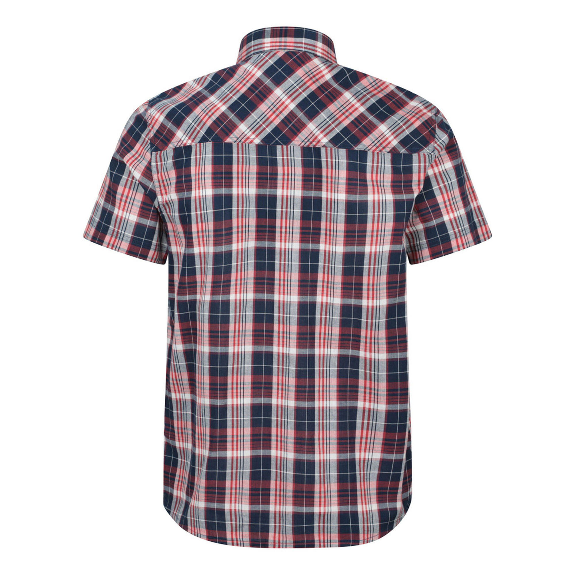 Camicia Uomo Mountain Warehouse Weekender Rosso Scuro 2/4